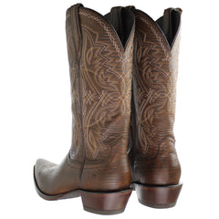 Ariat Alamar Chocolate Lizard Womens Brown Boots