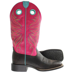 Ariat Ryder Yukon Womens Brown/Pink Boots