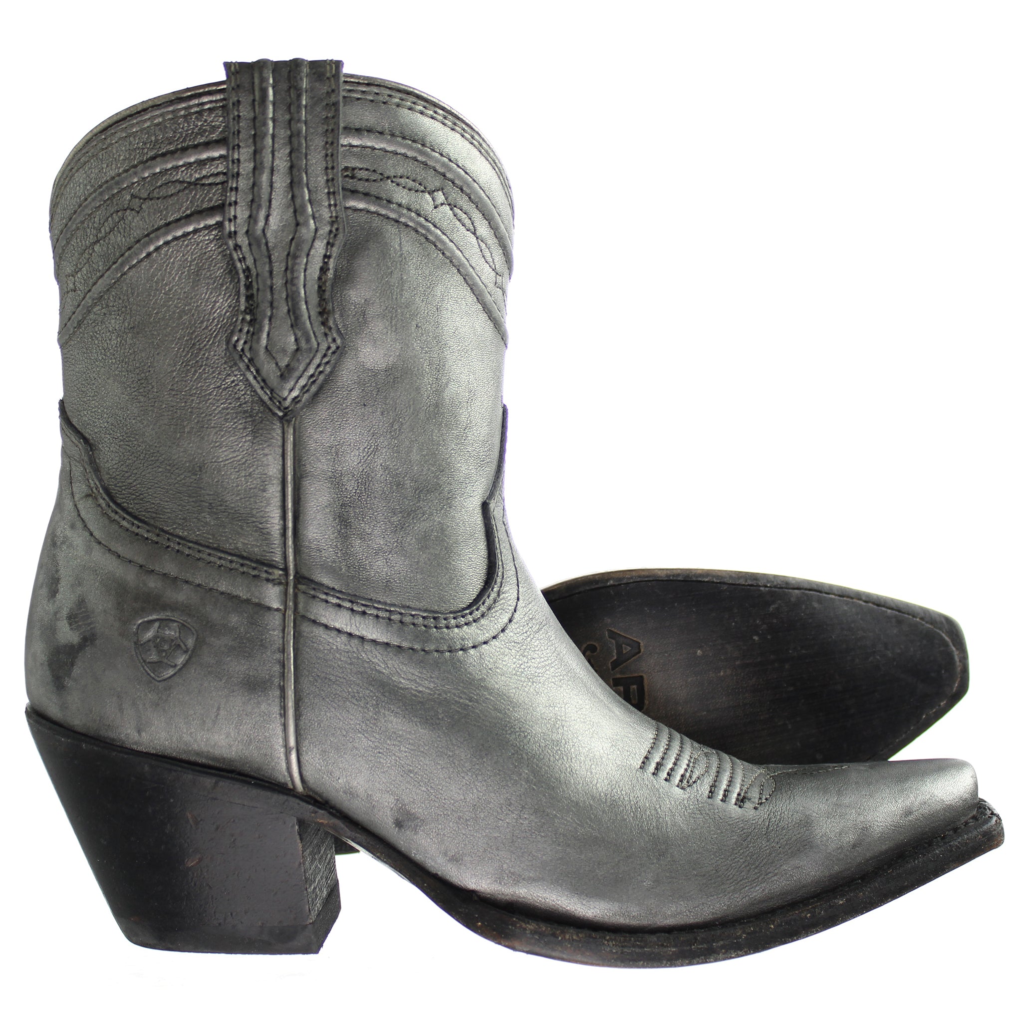 Ariat Legacy X Toe Womens Silver Boots