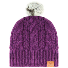 Ariat Uni Team II Womens Violet Beanie