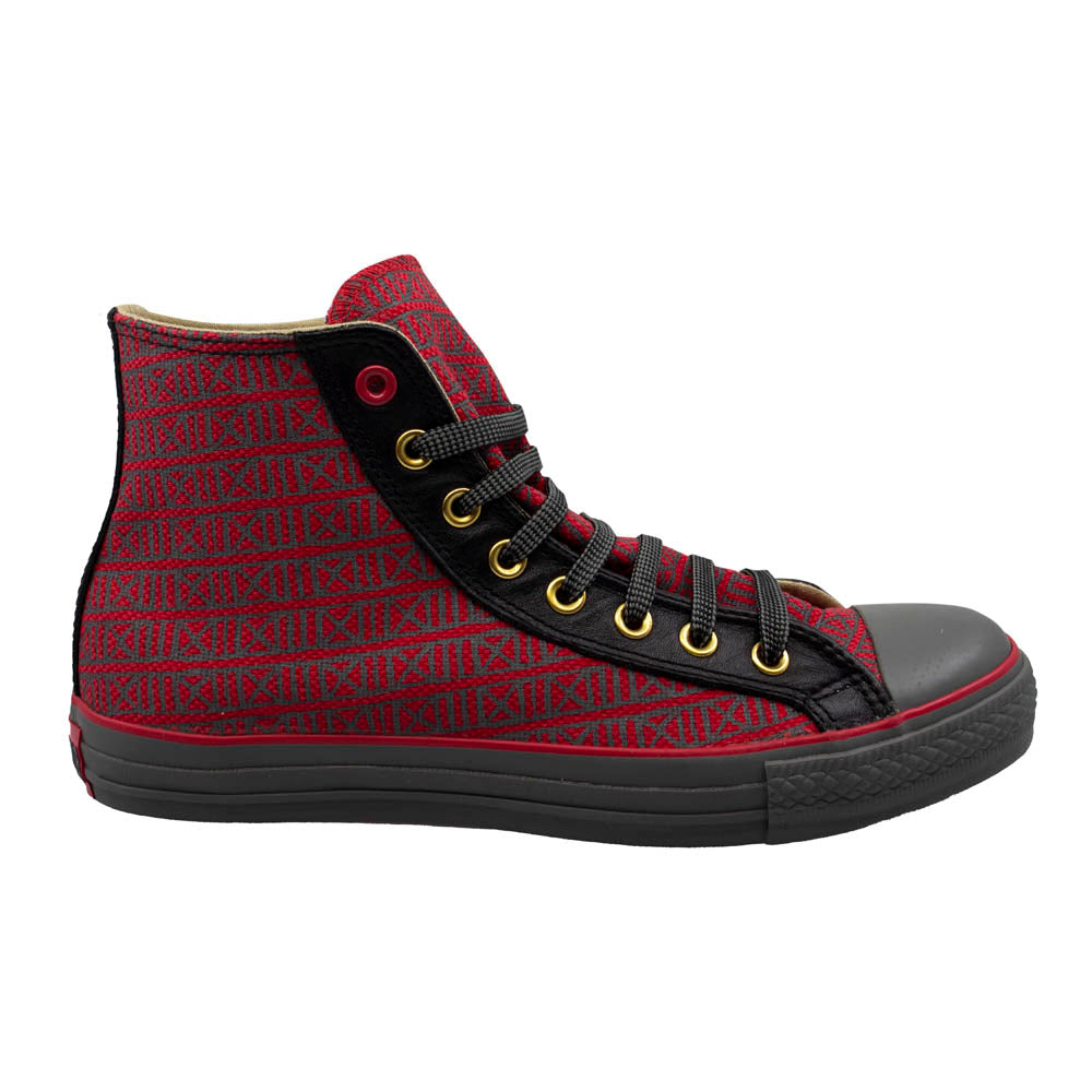 Converse RED Chuck Taylor All Star Mens Burgundy Plimsolls