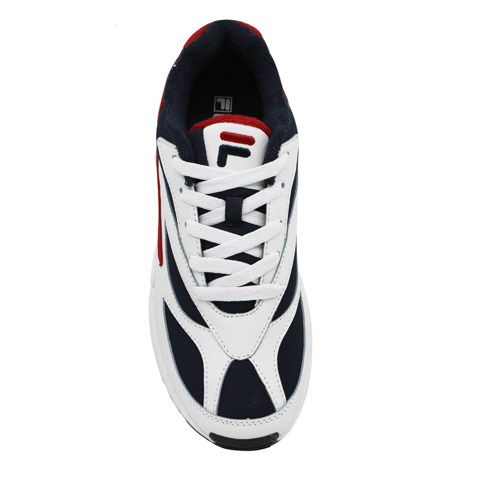 Fila V94M Low Mens White/Navy Trainers