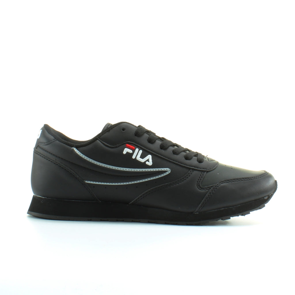 Fila Orbit Low Mens Black Trainers