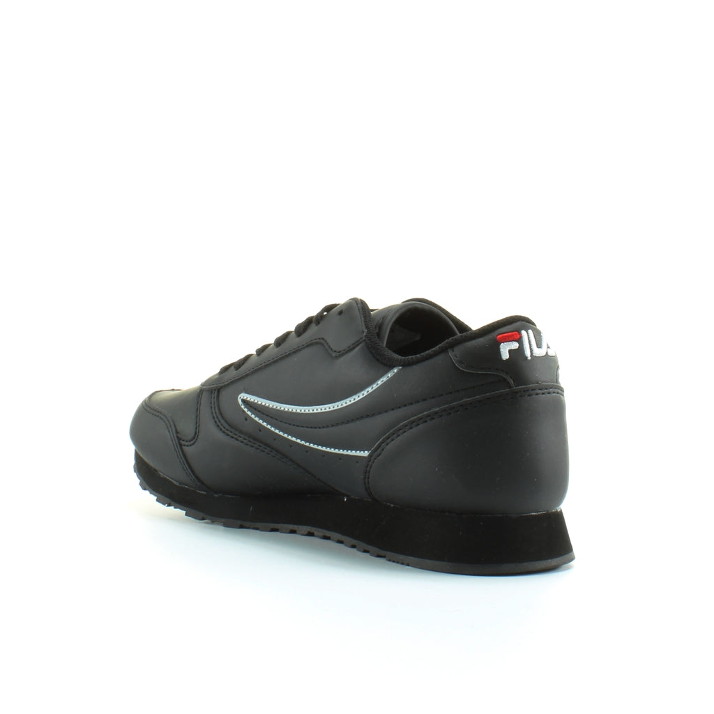 Fila Orbit Low Mens Black Trainers