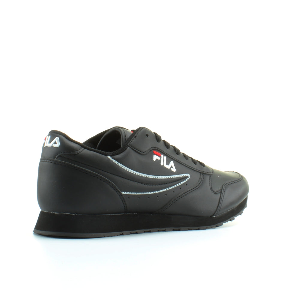 Fila Orbit Low Mens Black Trainers