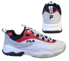 Fila Ray Cb Low Mens White/Navy Trainers