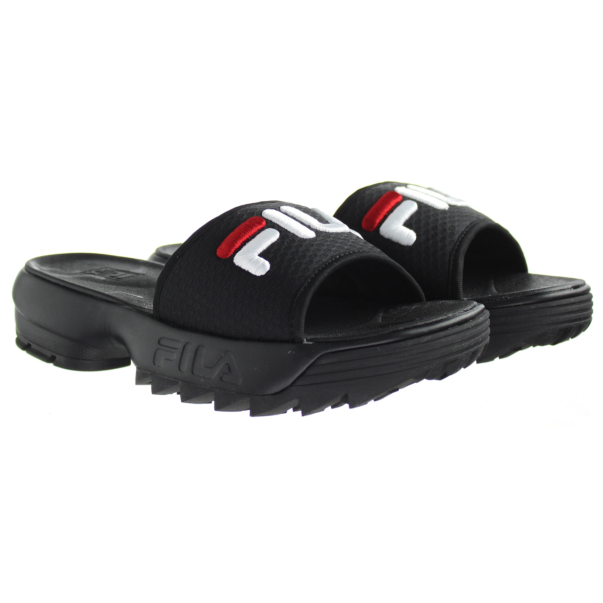 Fila Disruptor Slide Womens Black Sliders