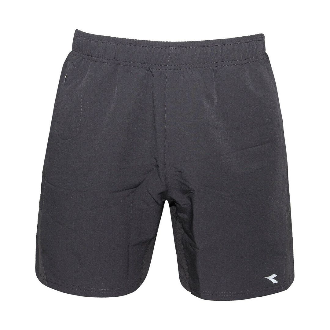 Diadora Logo Mens Black Shorts