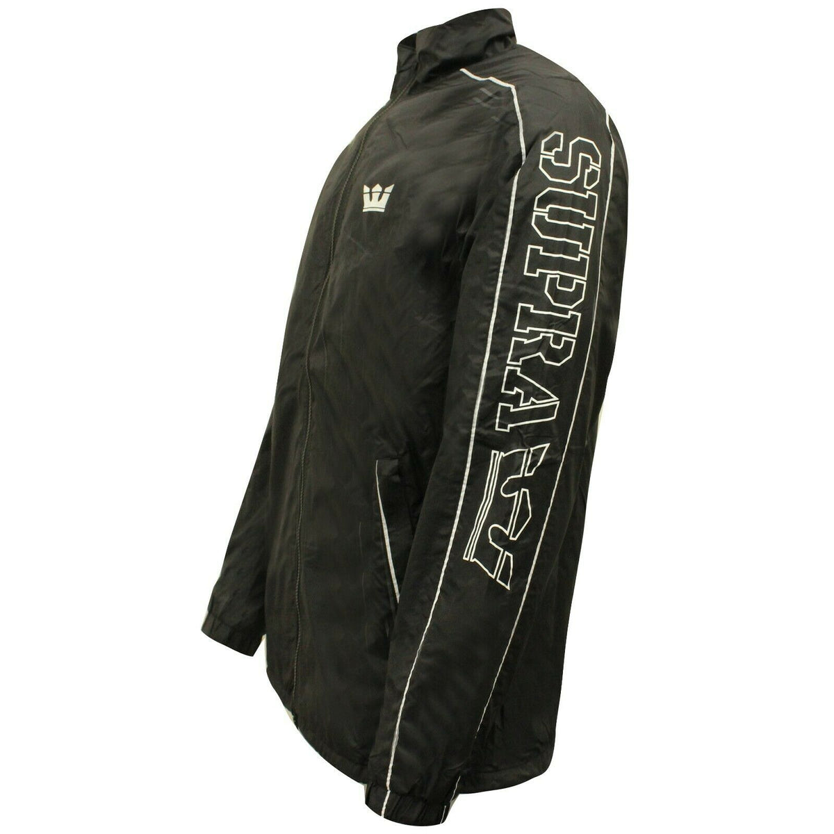 Supra Wired Mens Black Windbreaker Jacket