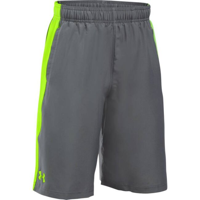 Under Armour Grey Woven Shorts - Kids