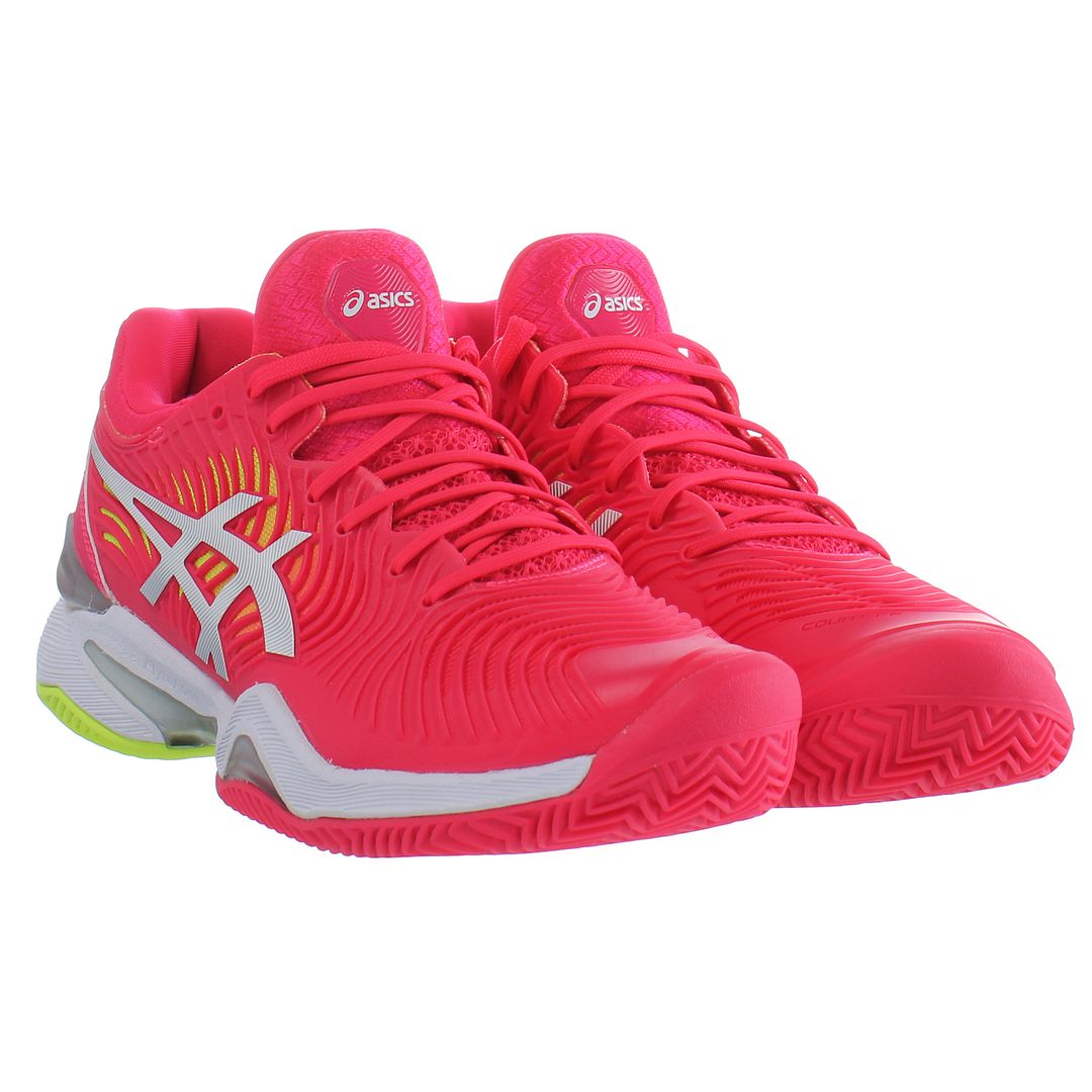 Asics Court FF 2 Clay Womens Pink Tennis Shoes