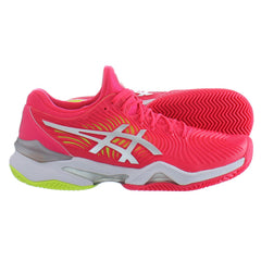 Asics Court FF 2 Clay Womens Pink Tennis Shoes