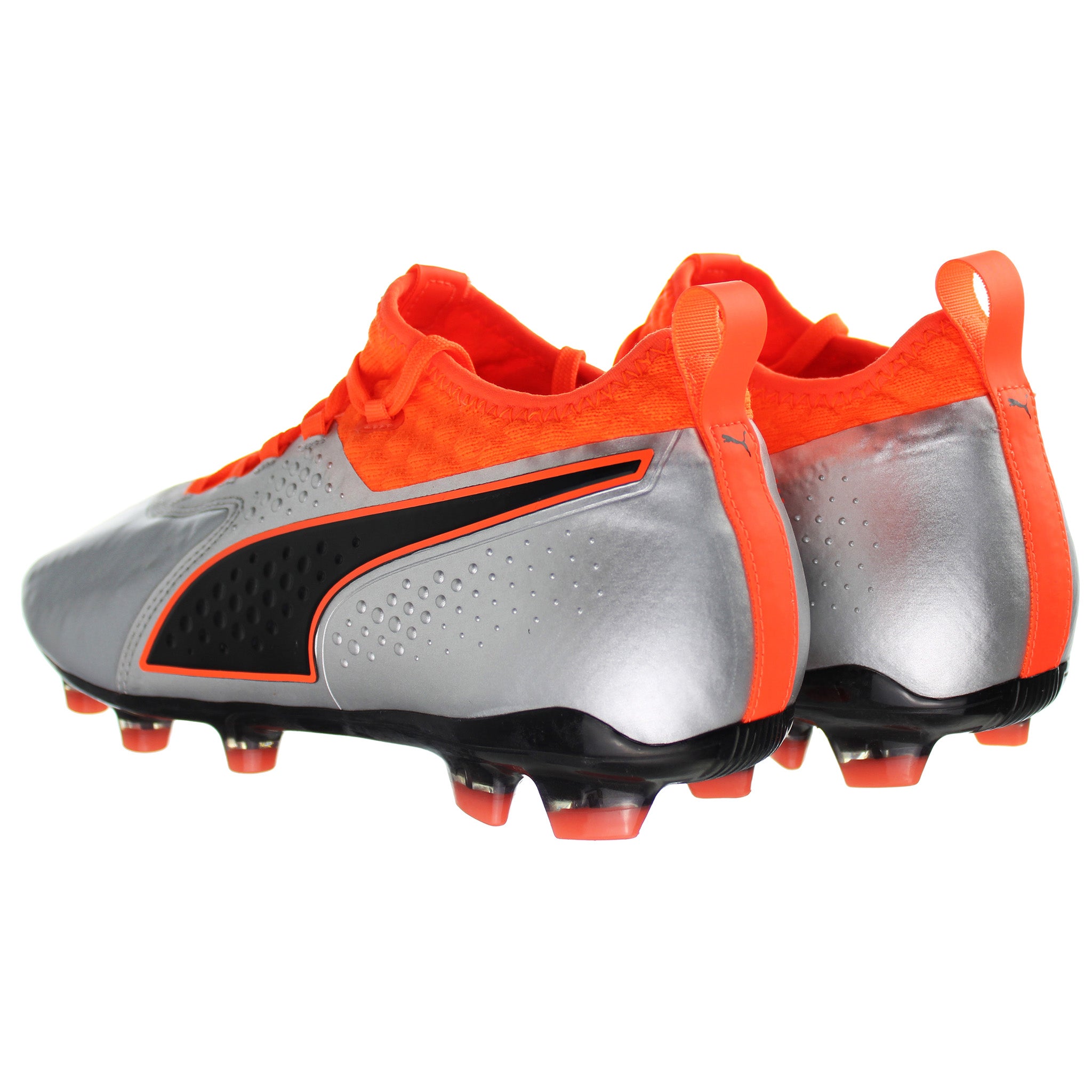 Puma One 2 HG Mens Silver Football Boots