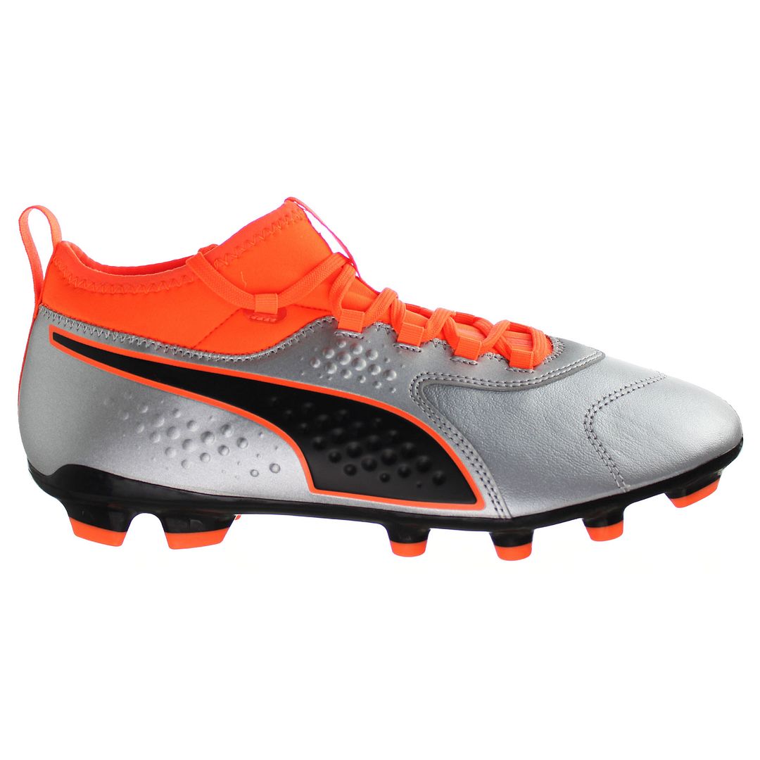 Puma One 3 HG Silver Mens Football Boots