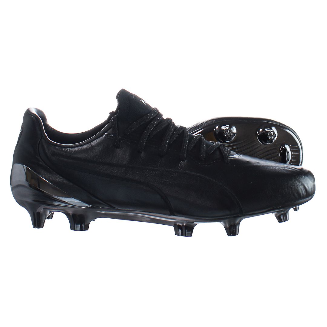 Puma King Platinum FG/AG Mens Black Football Boots