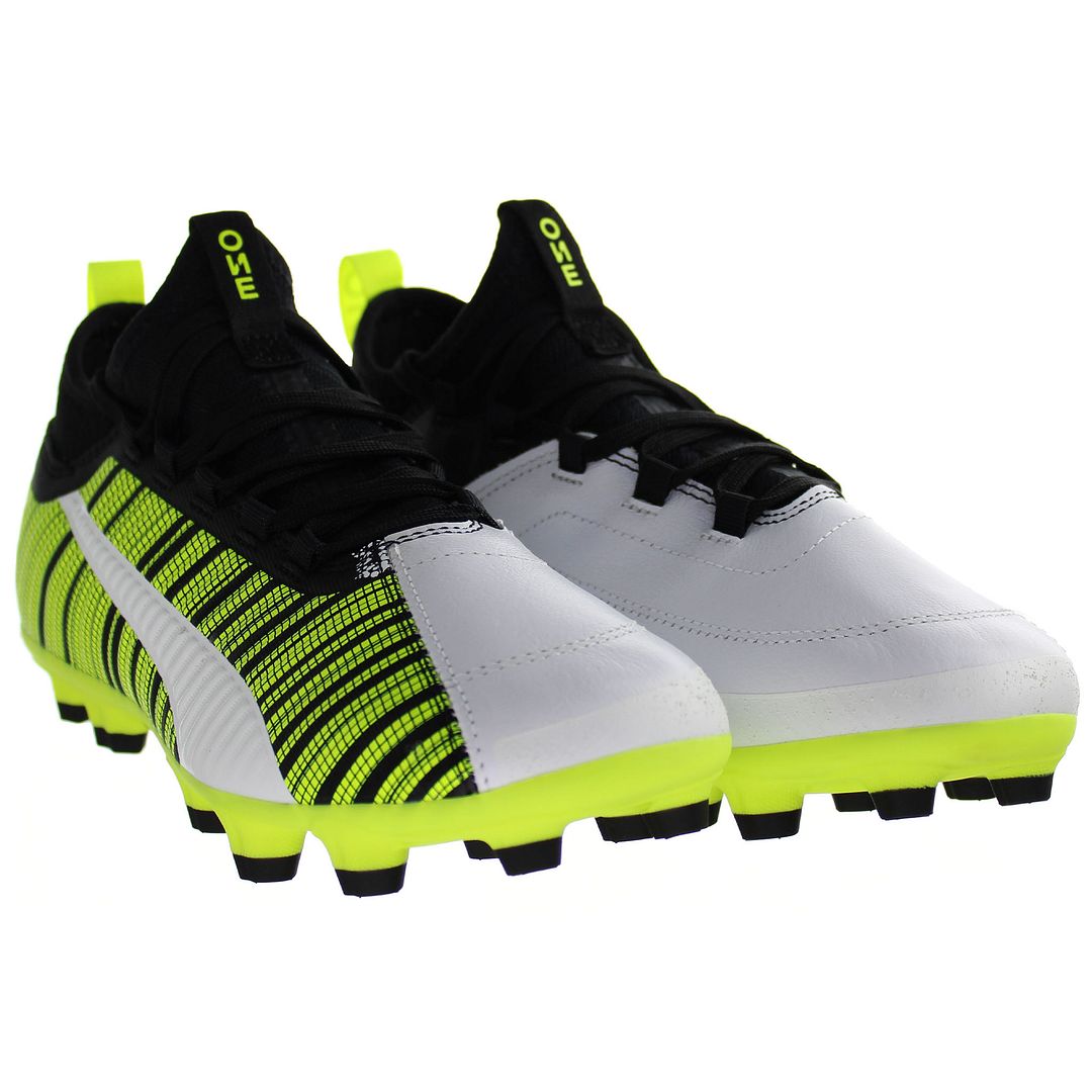 Puma One 5.3 HG White Mens Football Boots