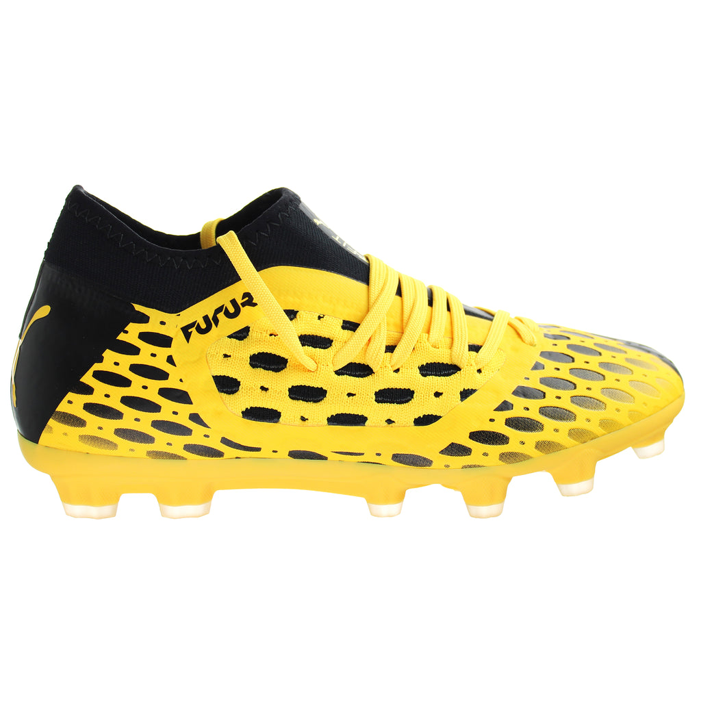 PUMA Future 5.3 Netfit HG Yellow Mens Football Boots