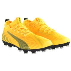 Puma One 20.2 HG Mens Yellow Football Boots