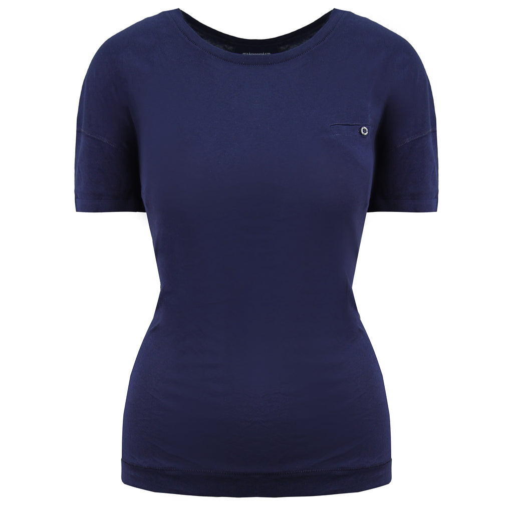 Champion Heritage Fit Womens Navy T-Shirt