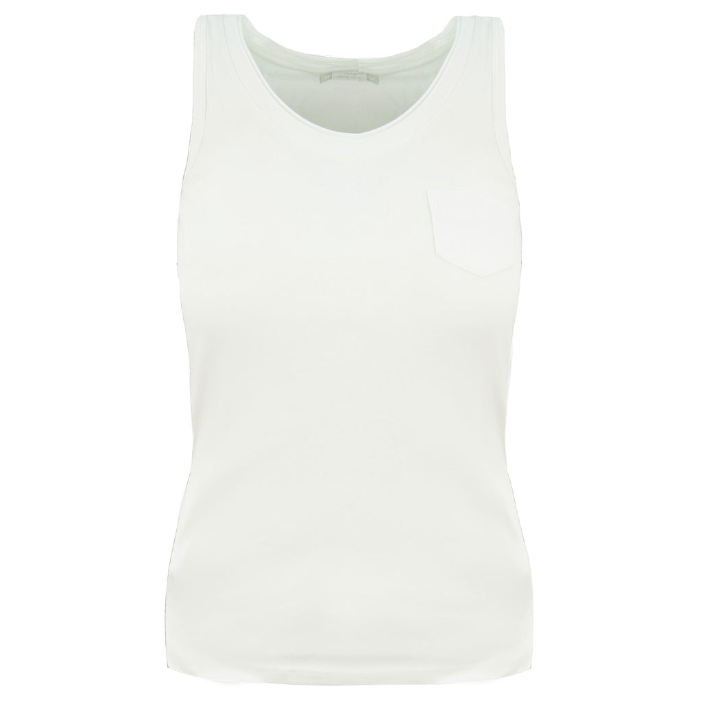 Champion Heritage Fit Womens White Tank Top