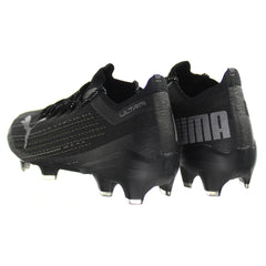 Puma Ultra 1.1 GF/AG Black Textile Mens Lace Up Football Boots 106044 02