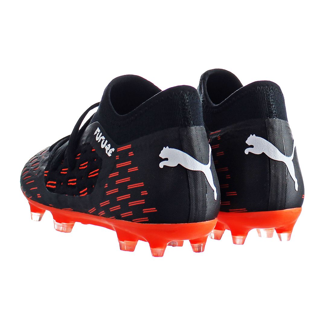 Puma Future 6.3 Netfit FG/AG JR Black Kids Football Boots