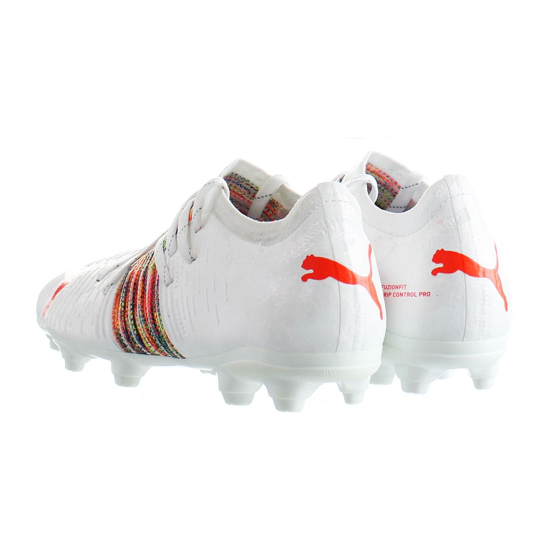 Puma Future Z 2.1 FG/AG White Kids Football Boots