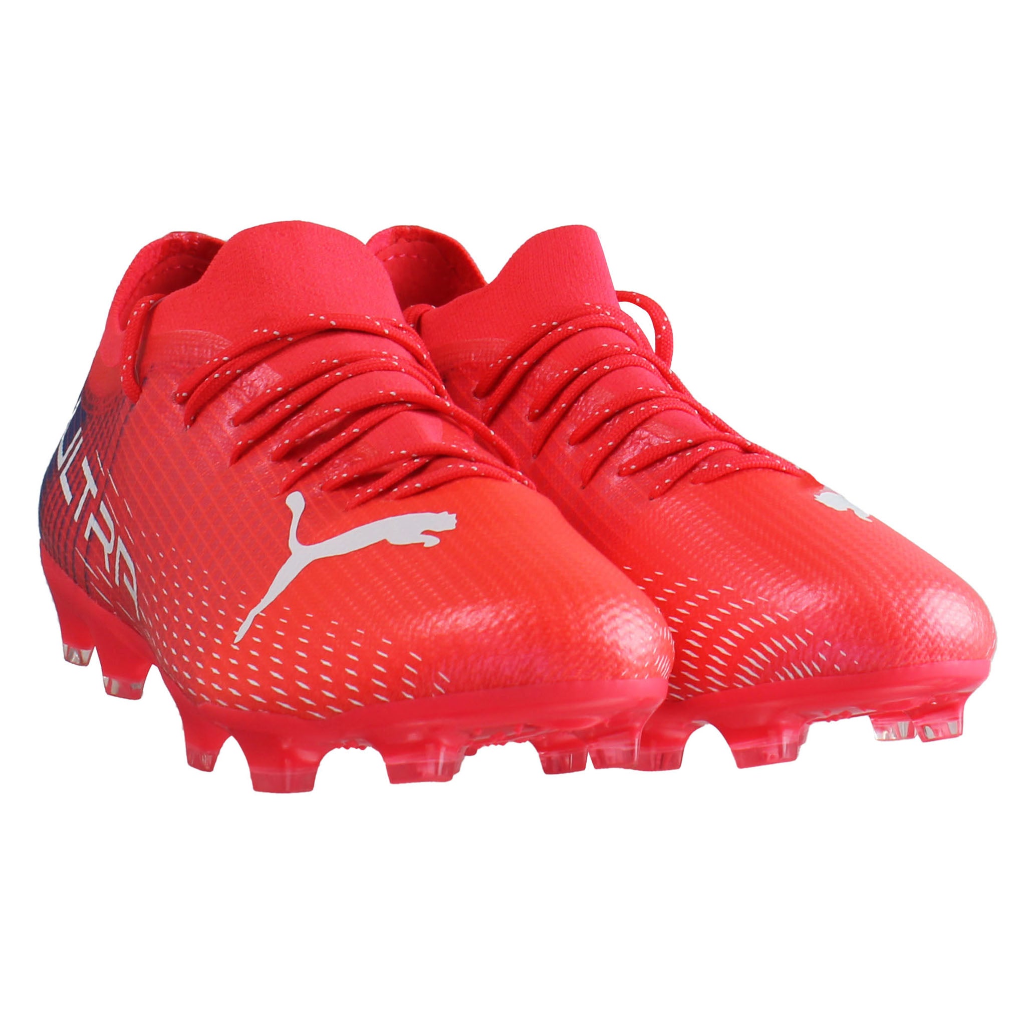 Puma Ultra 2.3 FG/AG Red Kids Football Boots