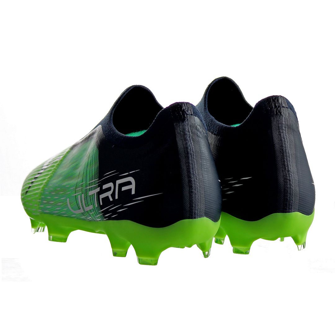 Puma Ultra 3.3 FG/AG Green Kids Football Boots