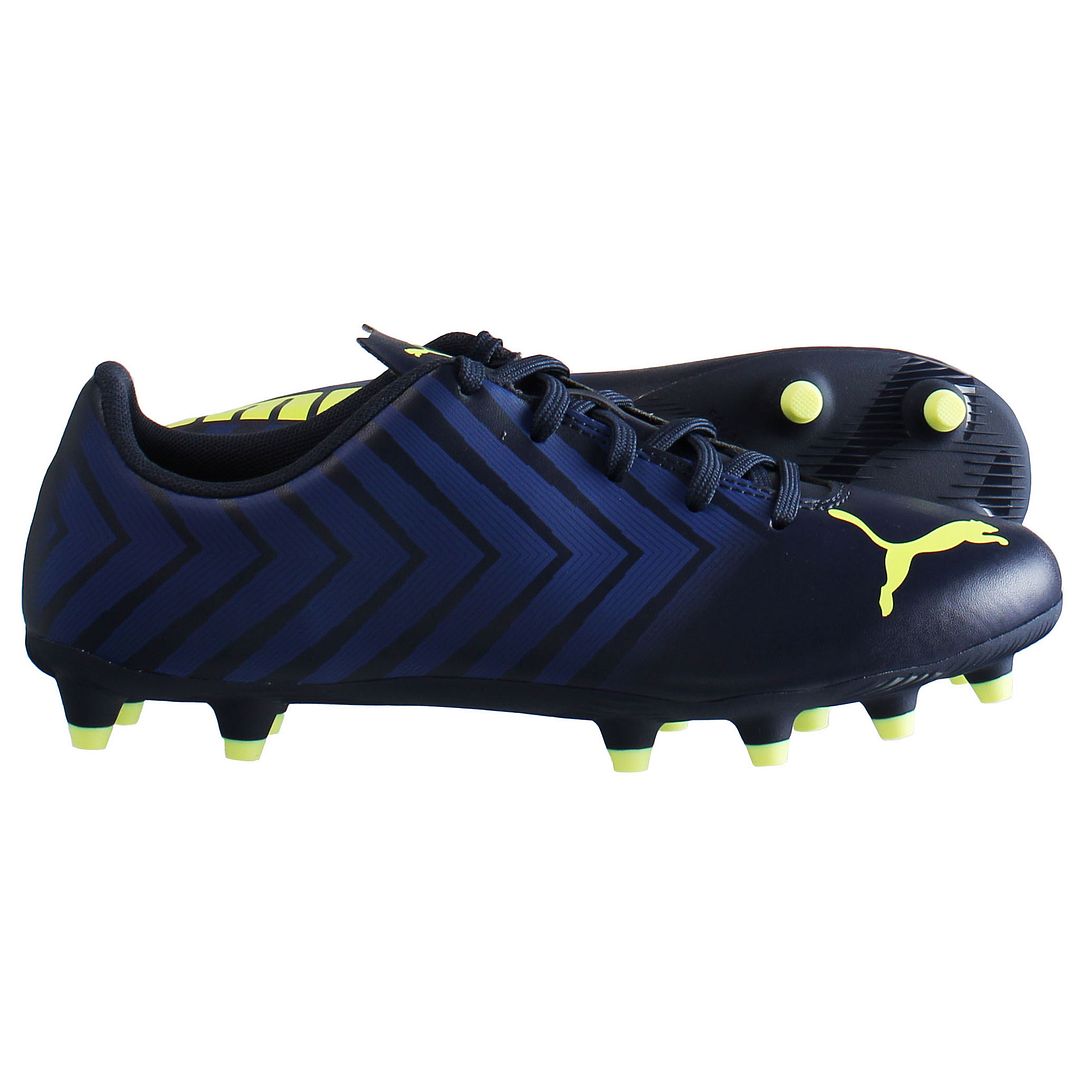 Puma Tacto II FG/AG Blue Kids Football Boots