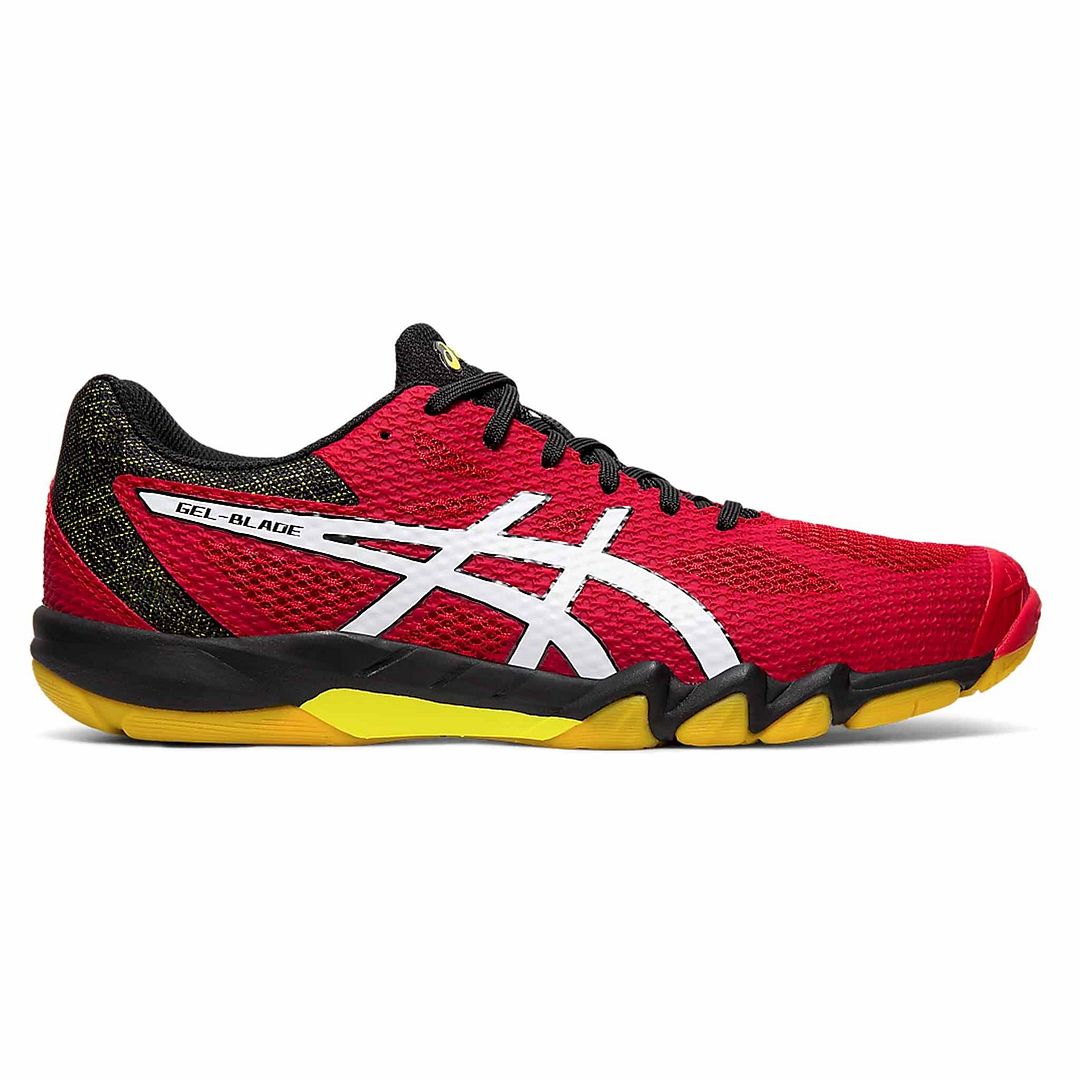 Asics Gel-Blade 7 Mens Red Trainers