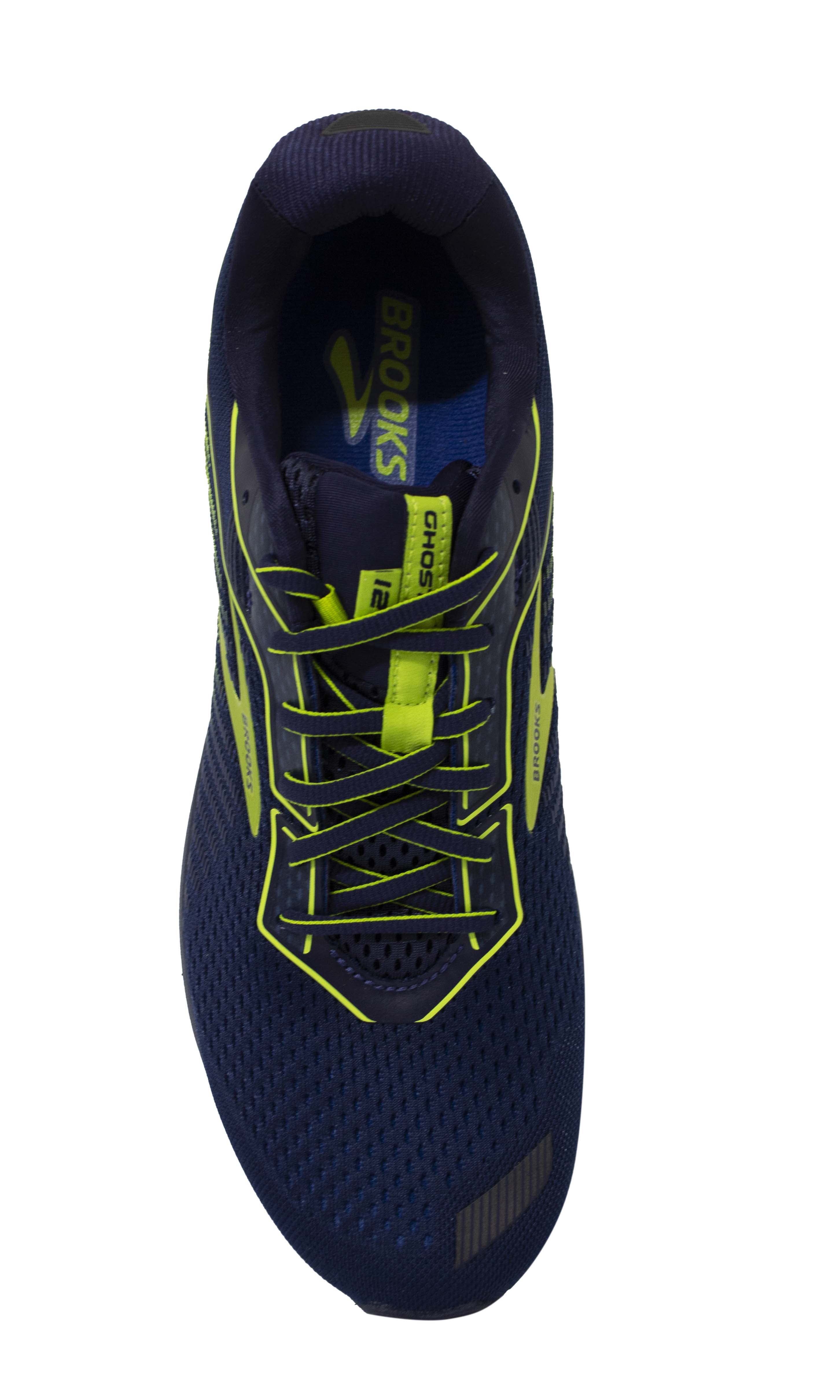 Brooks Ghost 12 Mens Navy Blue Running Trainers