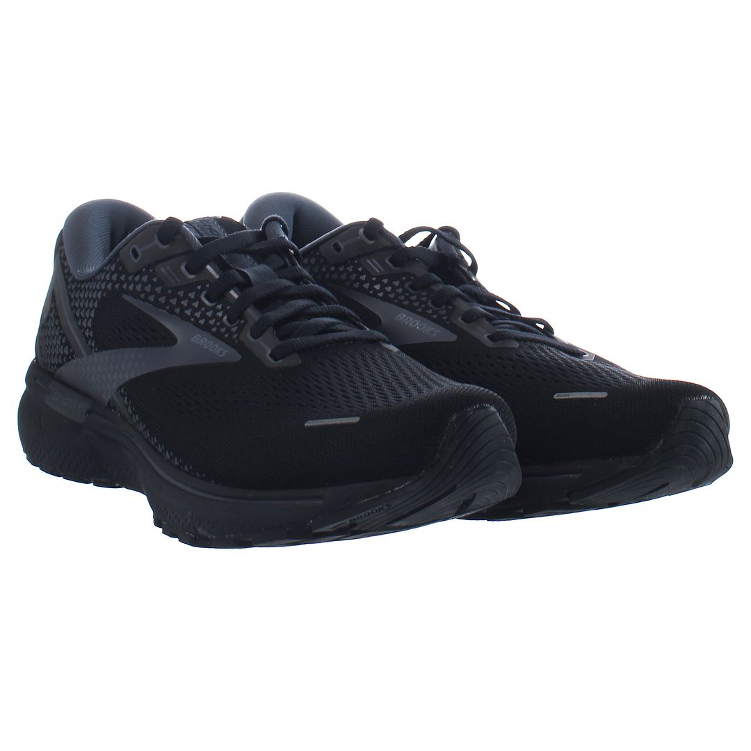 Brooks Ghost 14 Mens Black Running Trainers