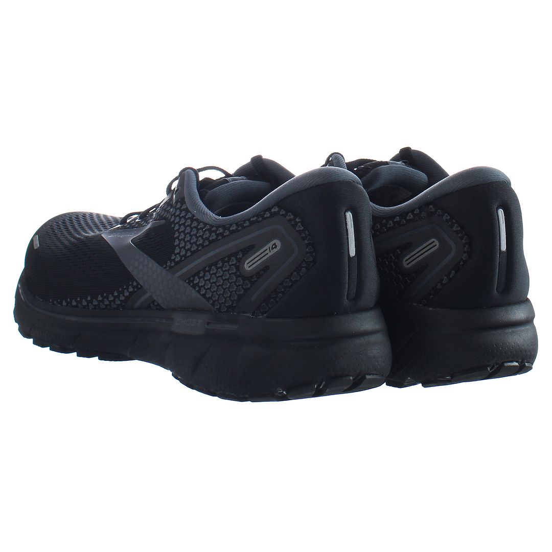 Brooks Ghost 14 Mens Black Running Trainers