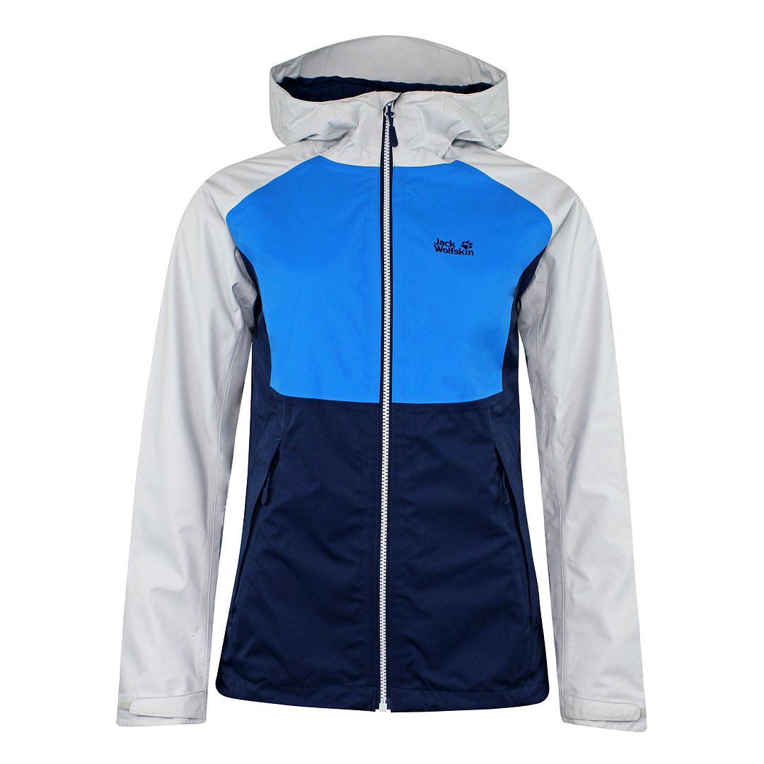 Jack Wolfskin Kimberley Womens White/Blue Jacket