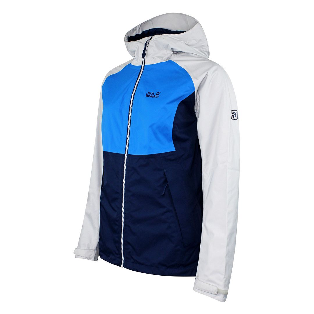 Jack Wolfskin Kimberley Womens White/Blue Jacket