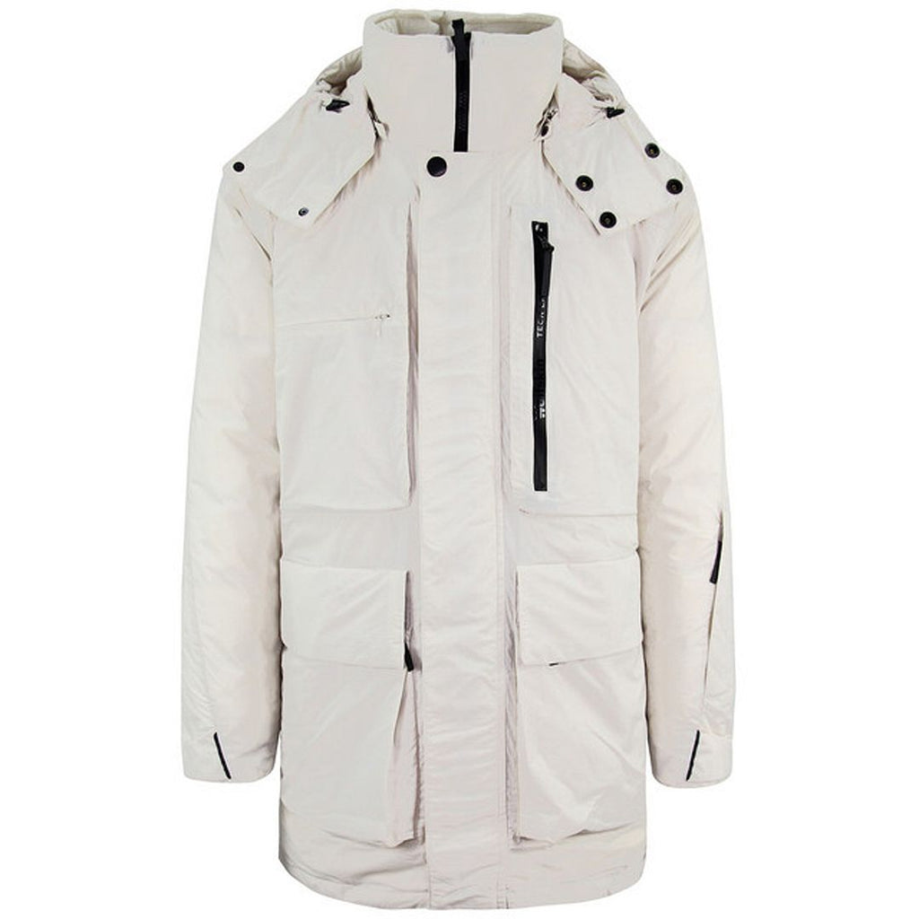 Jack Wolfskin Tech Lab Mens White Parka Jacket