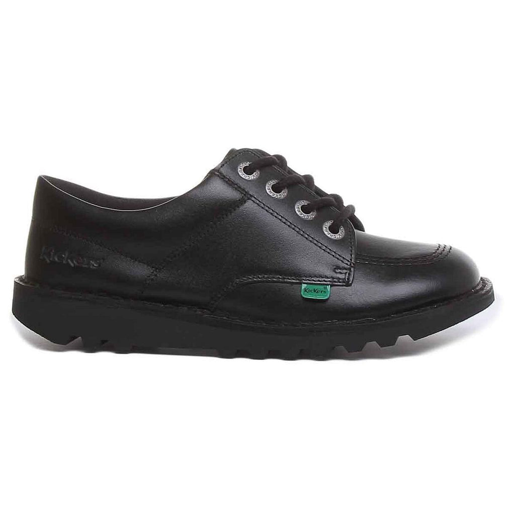 Kickers Kick Lo Flex Kids Black Shoes