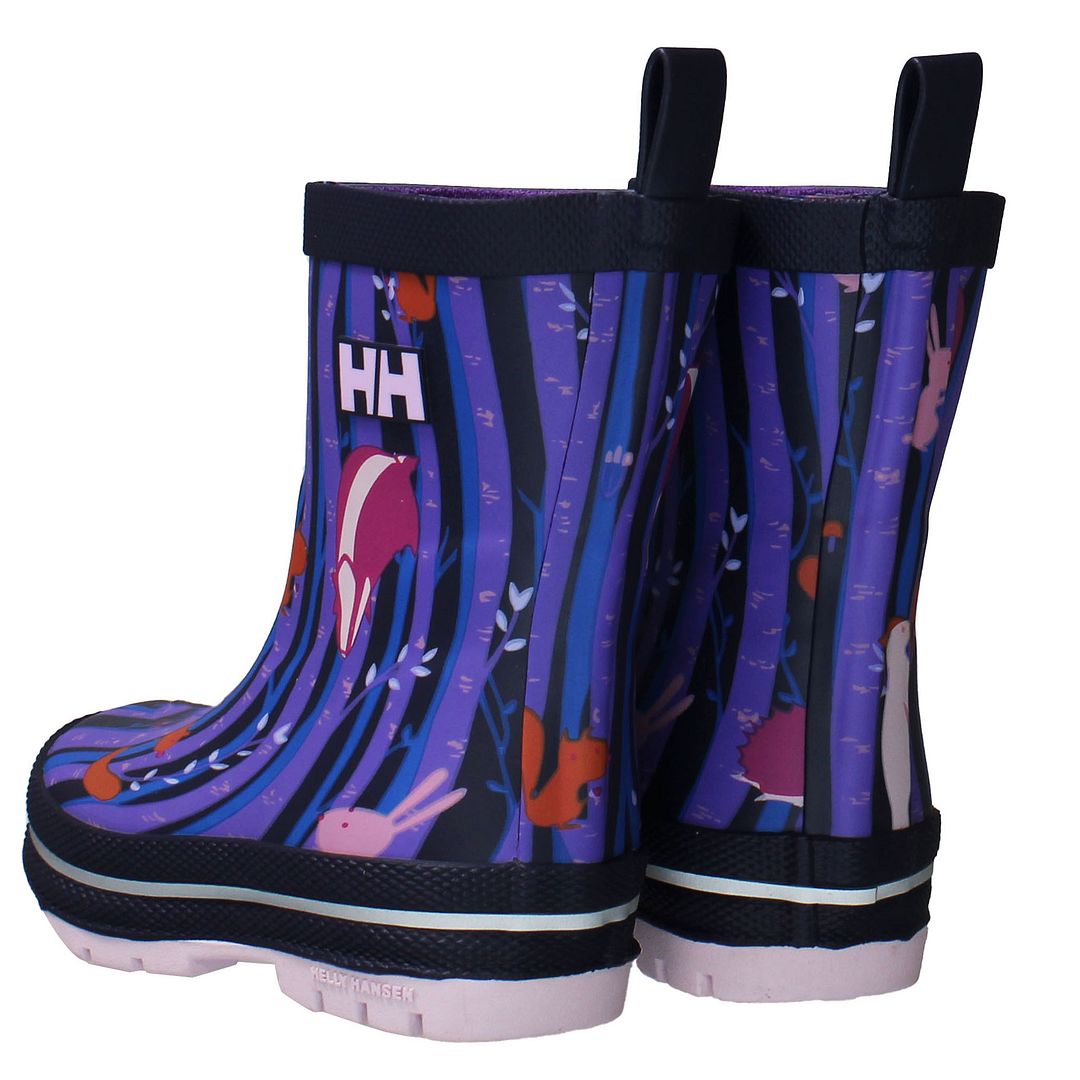 Helly Hansen JK Splash Print Purple Wellingtons