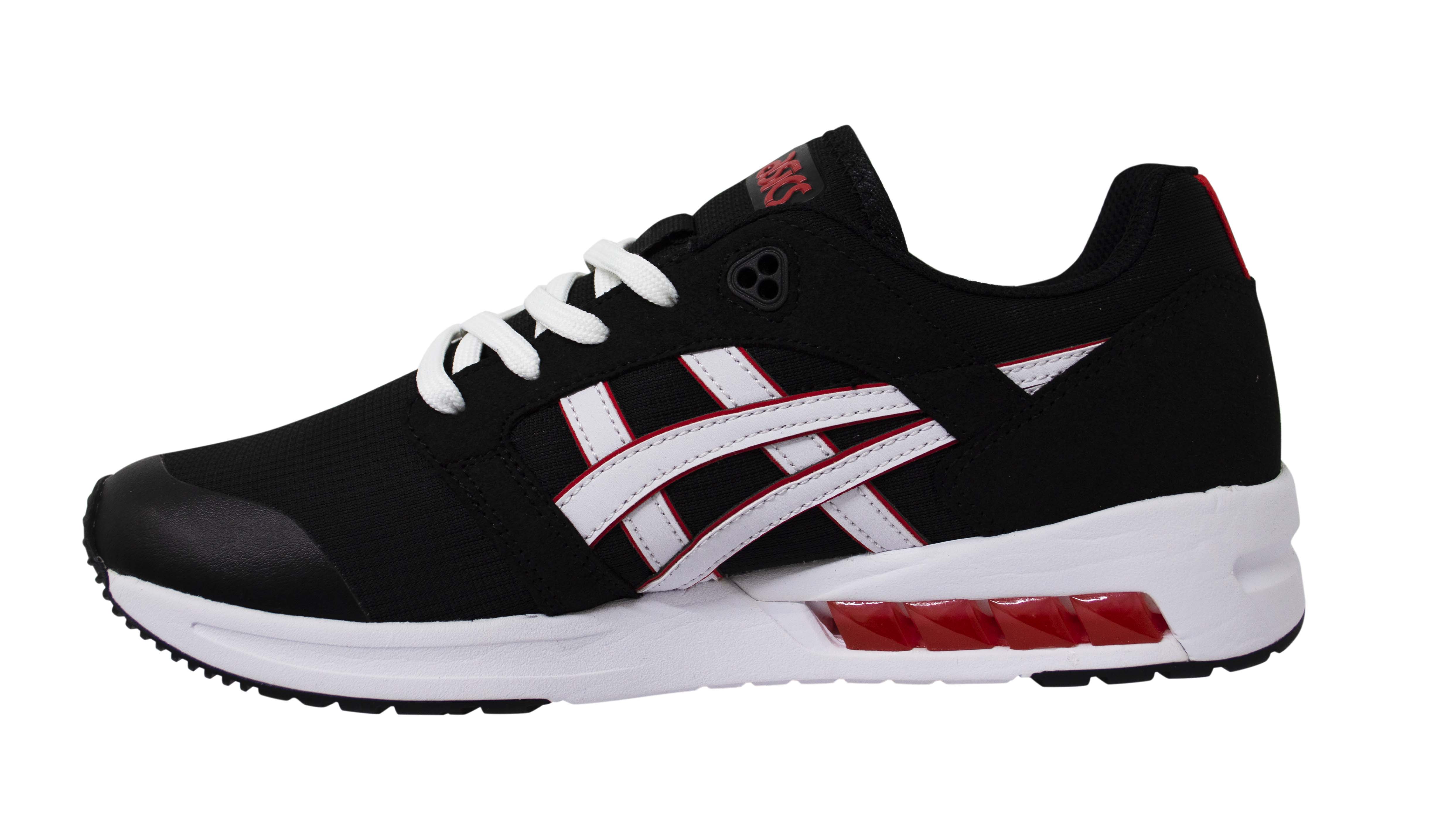 Asicstiger Gelsaga Sou Mens Black Running Trainers