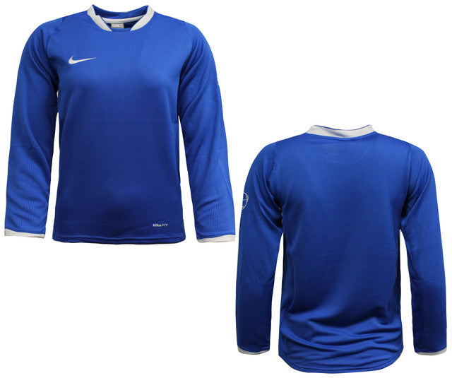 Nike Long Sleeve Football Shirt Blue - Kids