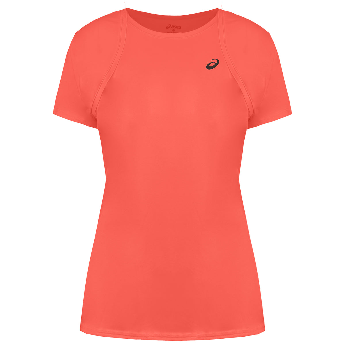 Asics Logo Womens Orange T-Shirt