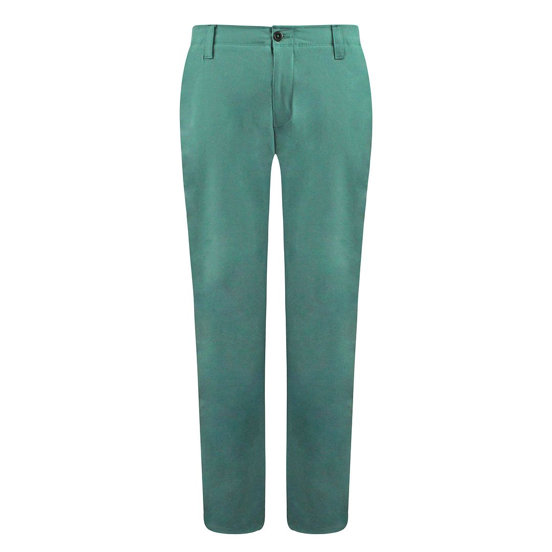 Under Armour Match Play Mens Green Taper Trousers