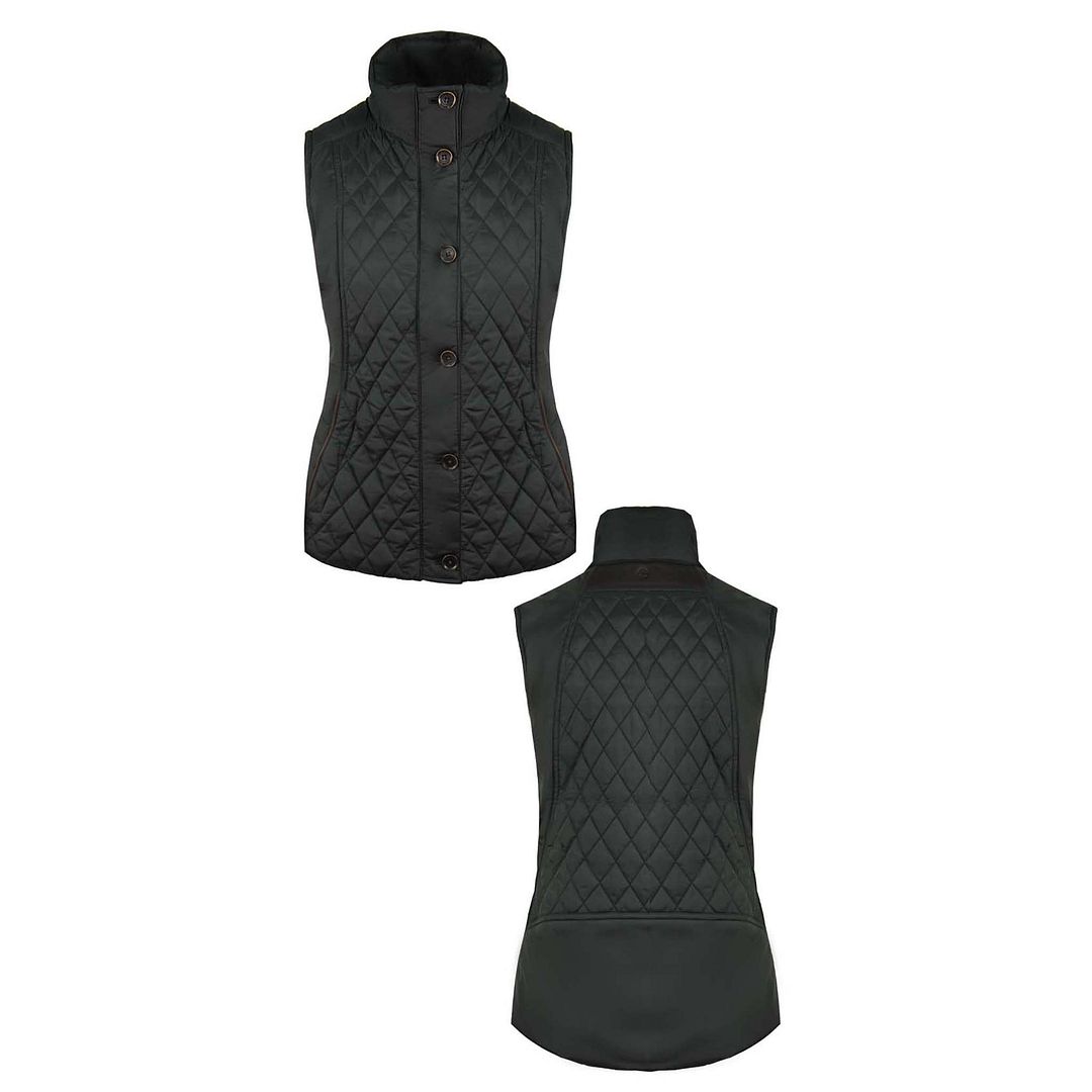 Timberland Womens Black Padded Gilet