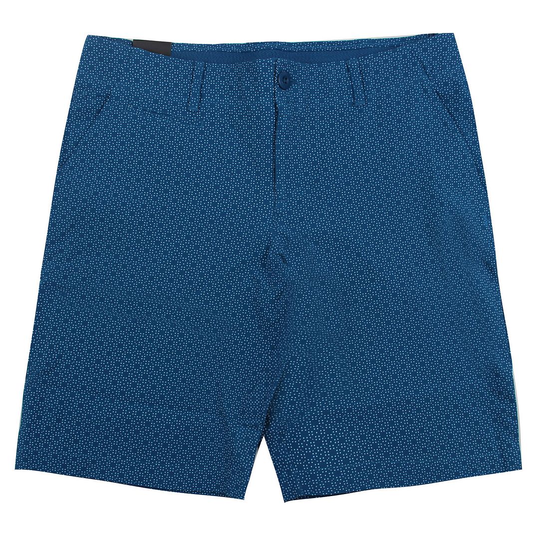 Under Armour 9" Fitted Womens Blue Golf Shorts