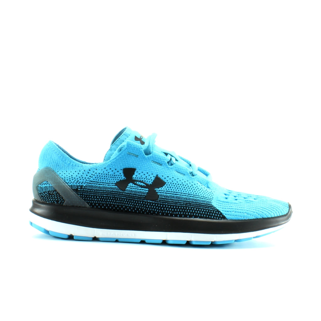 Under Armour Speedform Slingride Mens Black/Blue Trainers