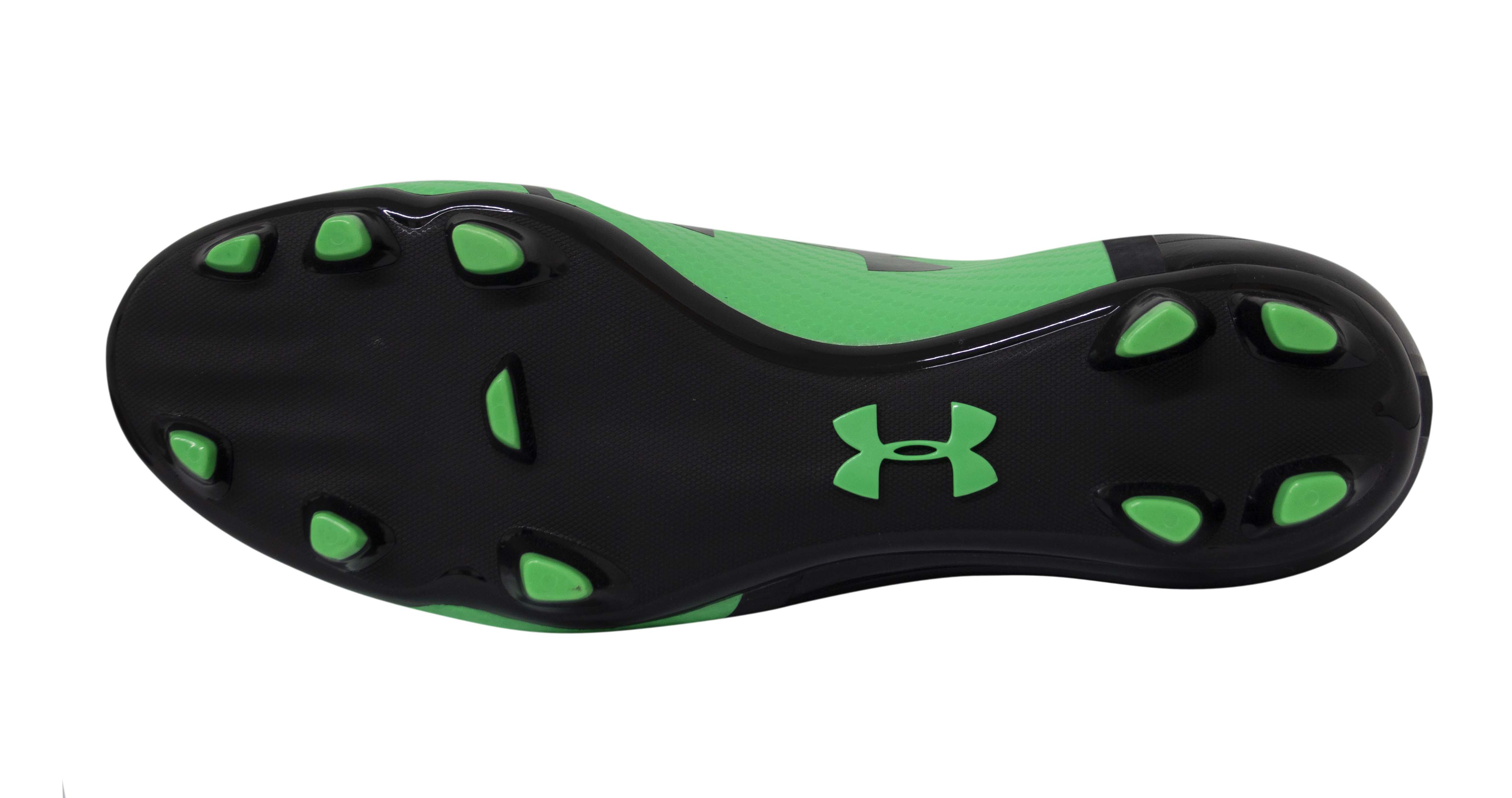 Under Armour UA Spotlight Green Leather FG Football Boots - Mens