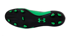 Under Armour UA Spotlight Green Leather FG Football Boots - Mens