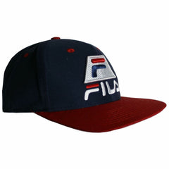 Fila Logo Mens Navy/Red Cap