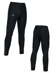 Under Armour No Break Printed Mens Black Run Leggings